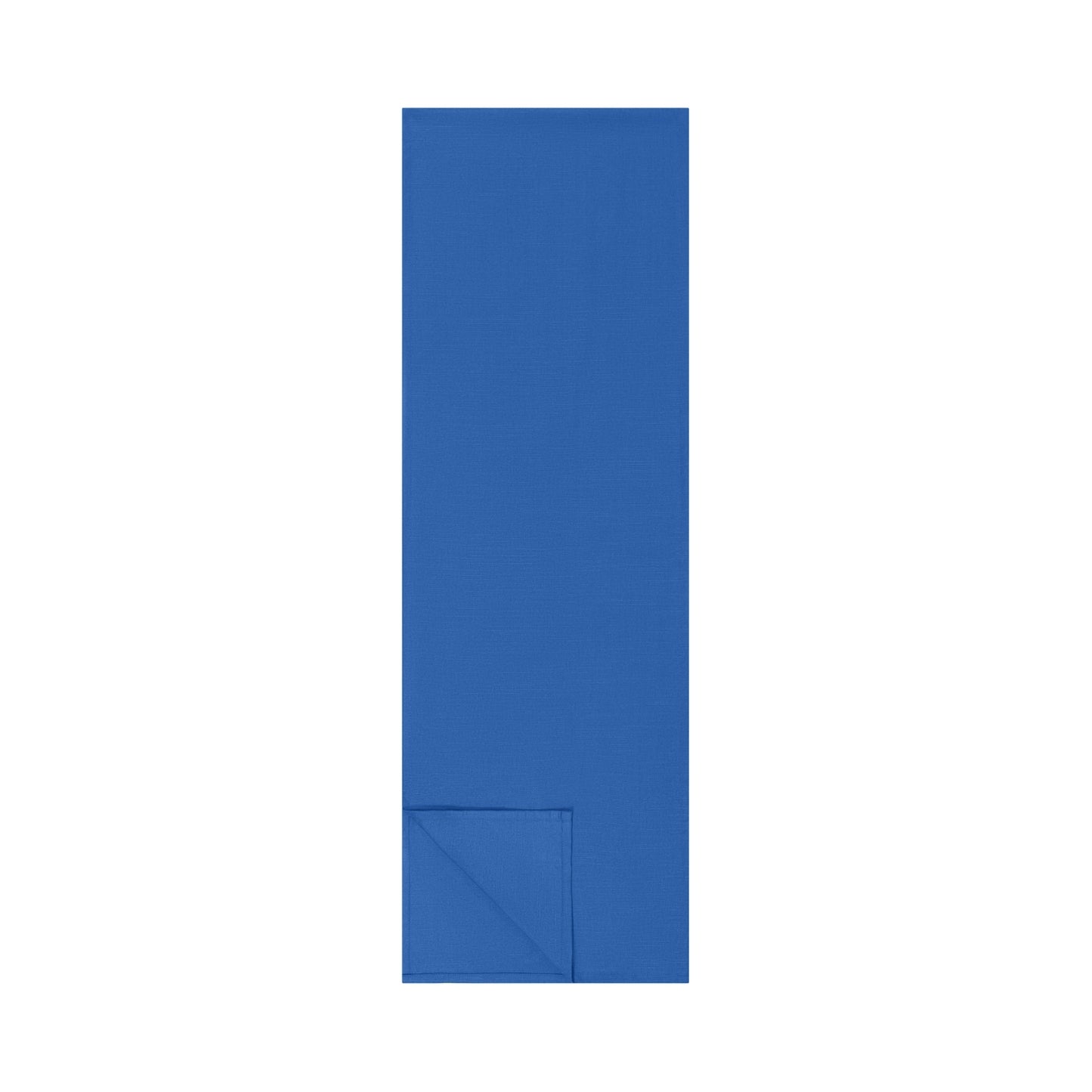 Cobalt Blue Cotton Table Runner