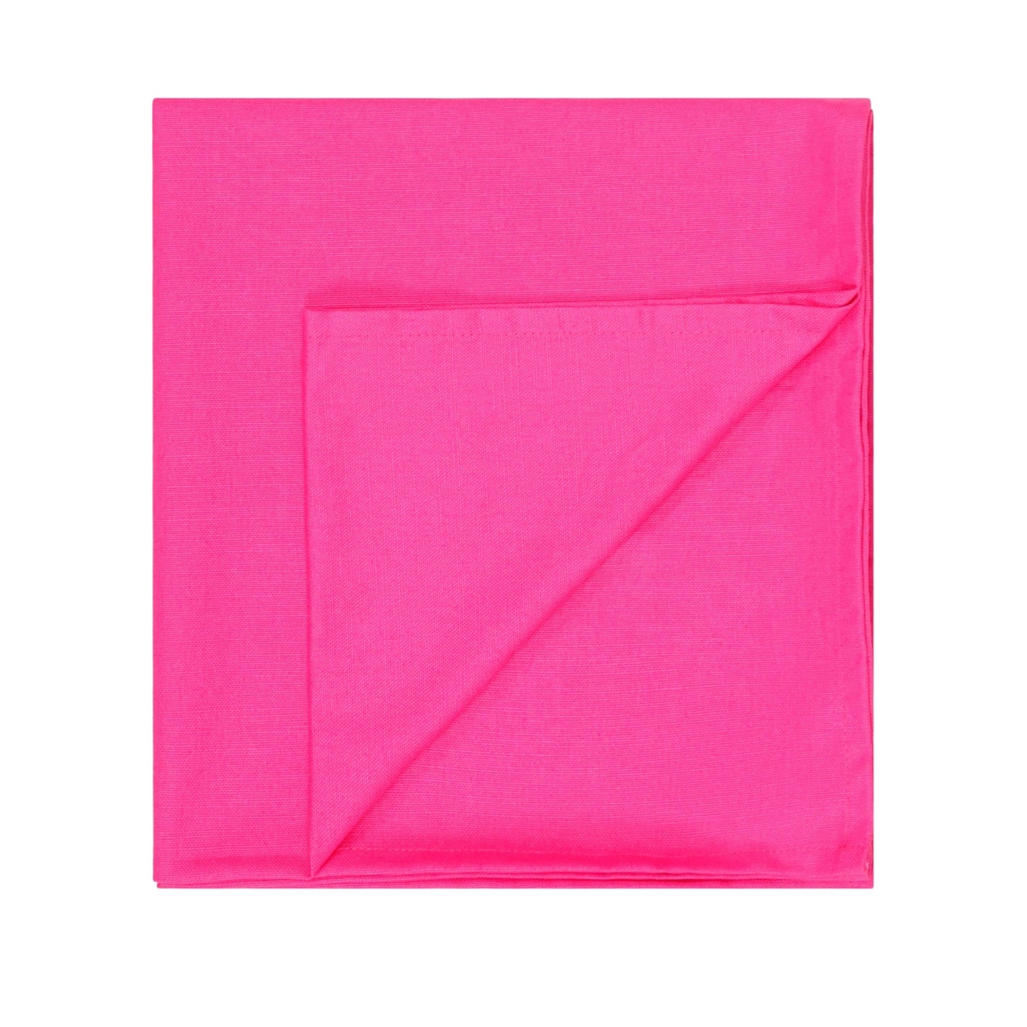 Magenta Pink Cotton Bed Runner
