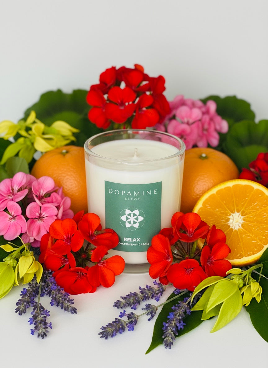 'Relax' Luxury Scented Candle