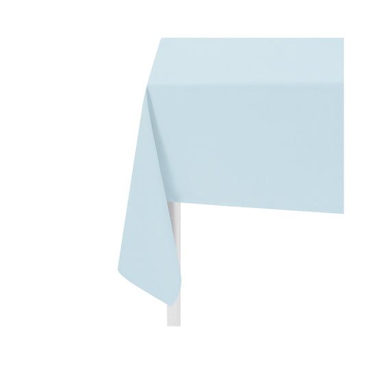 Baby Blue Cotton Tablecloth