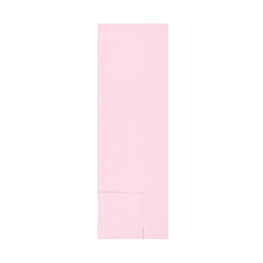 Baby Pink Cotton Table Runner