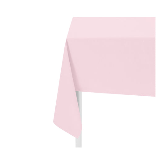 Baby Pink Cotton Tablecloth