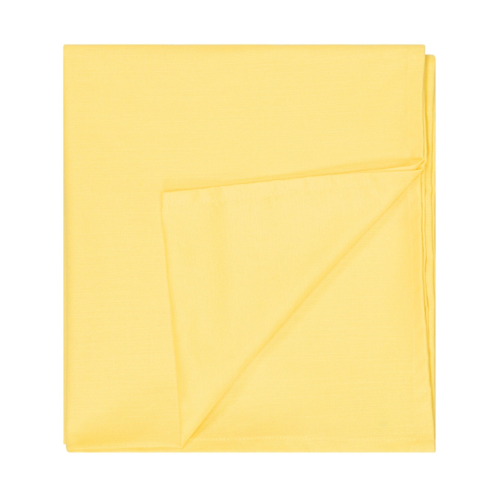 Banana Yellow Cotton Bed Runner