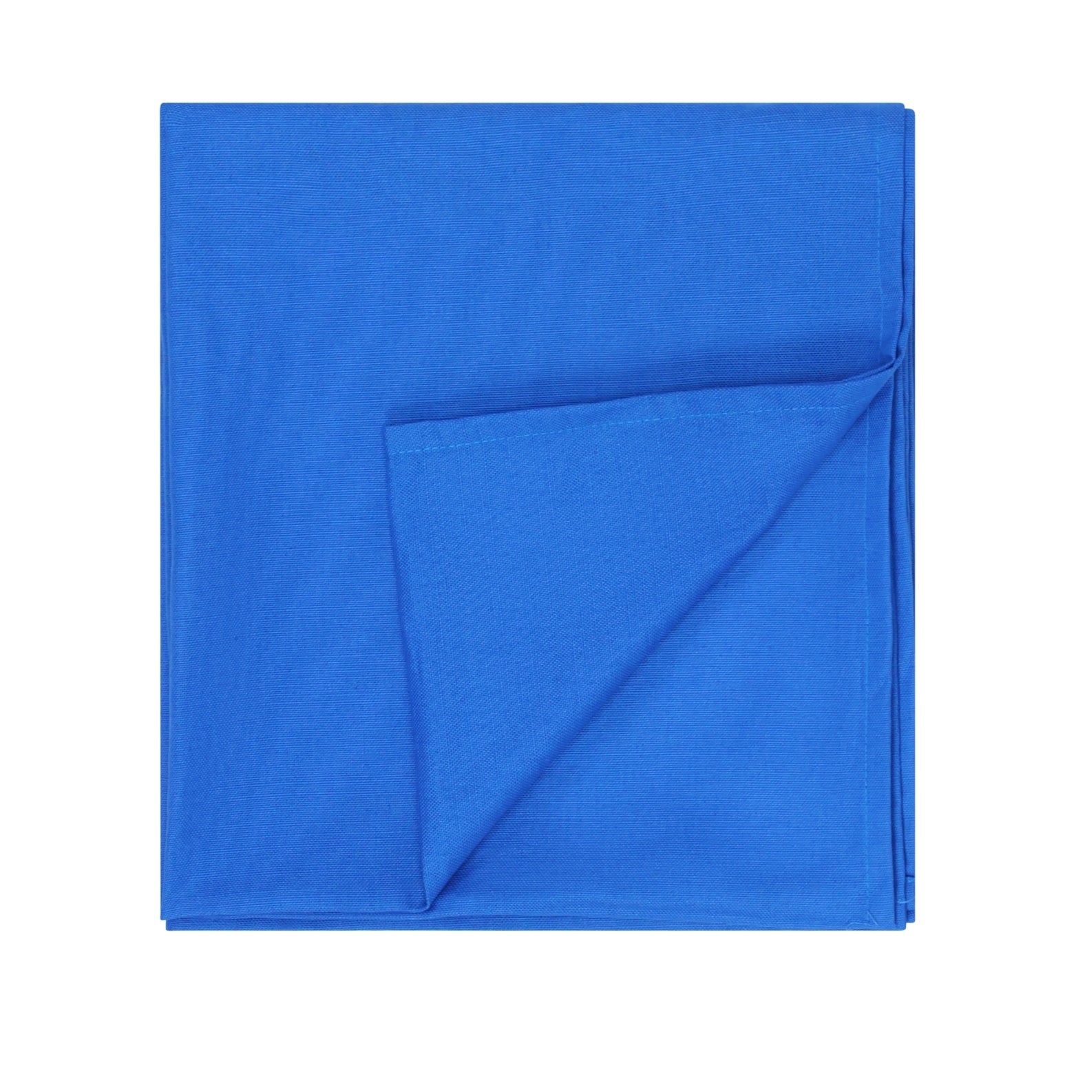 Cobalt Blue Cotton Bed Runner