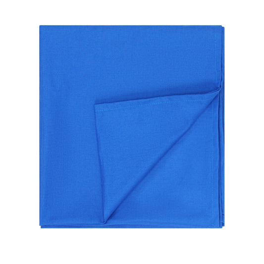Blue Cotton Bed Runner