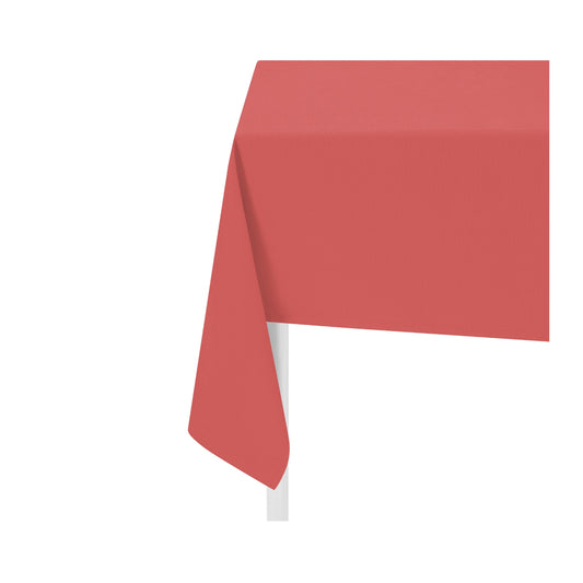 Coral Cotton Tablecloth