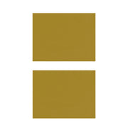 Gold Cotton Placemats, Set of 2