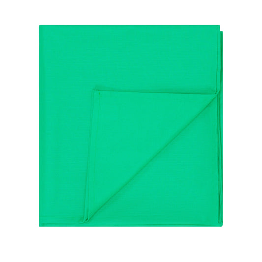 Green Cotton Bed Runner