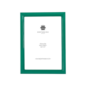 Green Lacquer Picture Frame