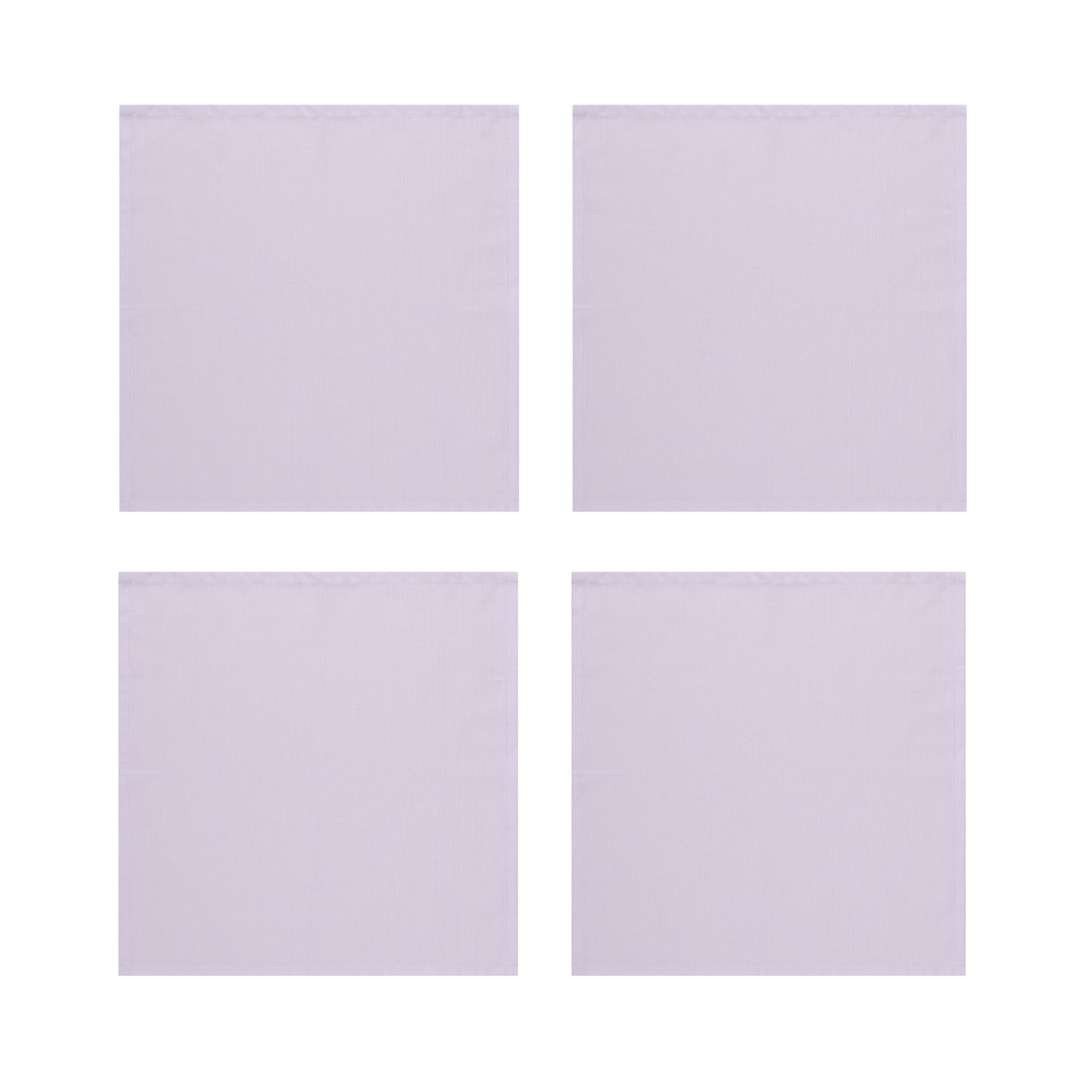 Lavender Cotton Napkins, Set of 4