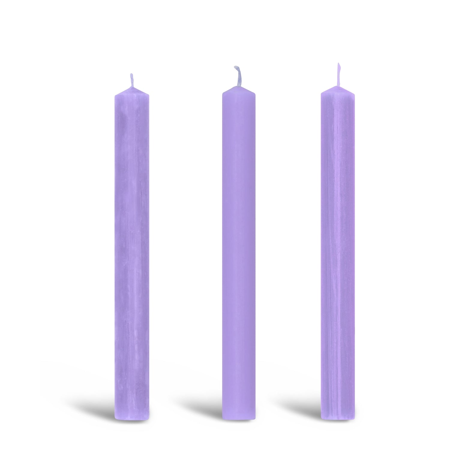 Cornflower Dinner Candle Trio