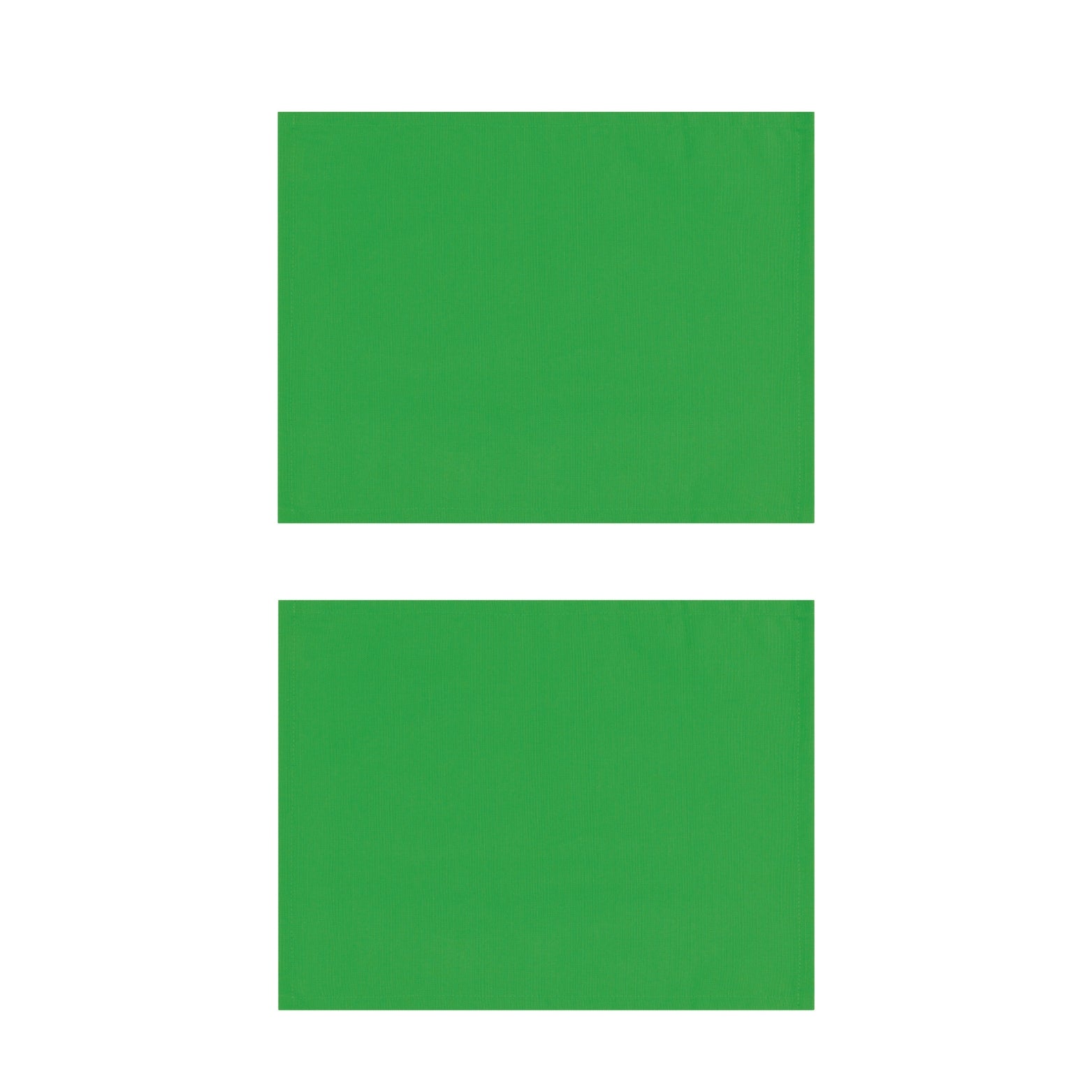 Leaf Green Placemats, Set of 2