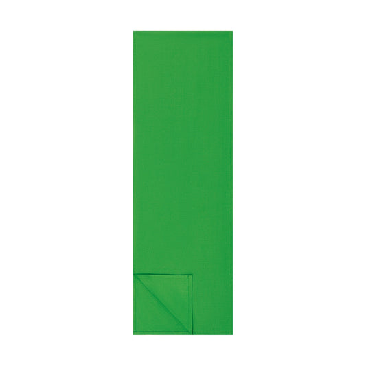 Leaf Green Cotton Table Runner