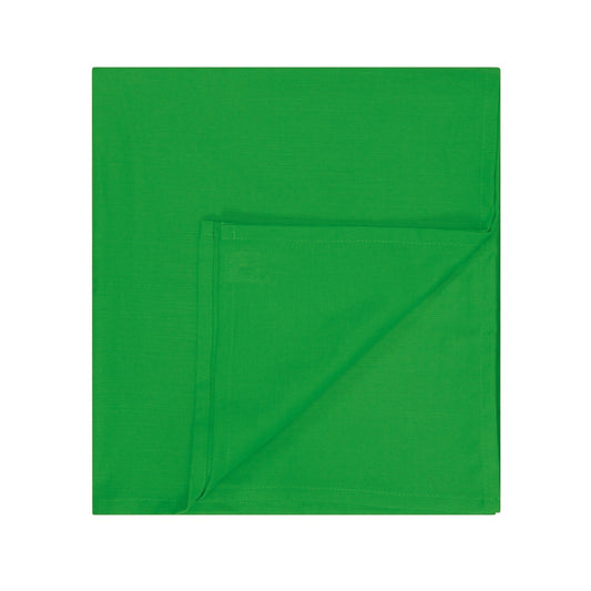 Leaf Green Cotton Bed Runner