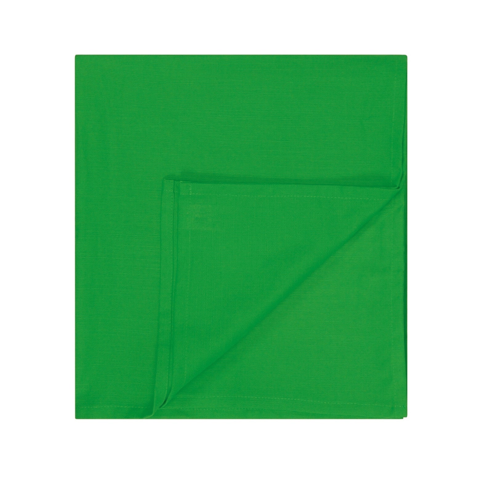 Leaf Green Cotton Bed Runner
