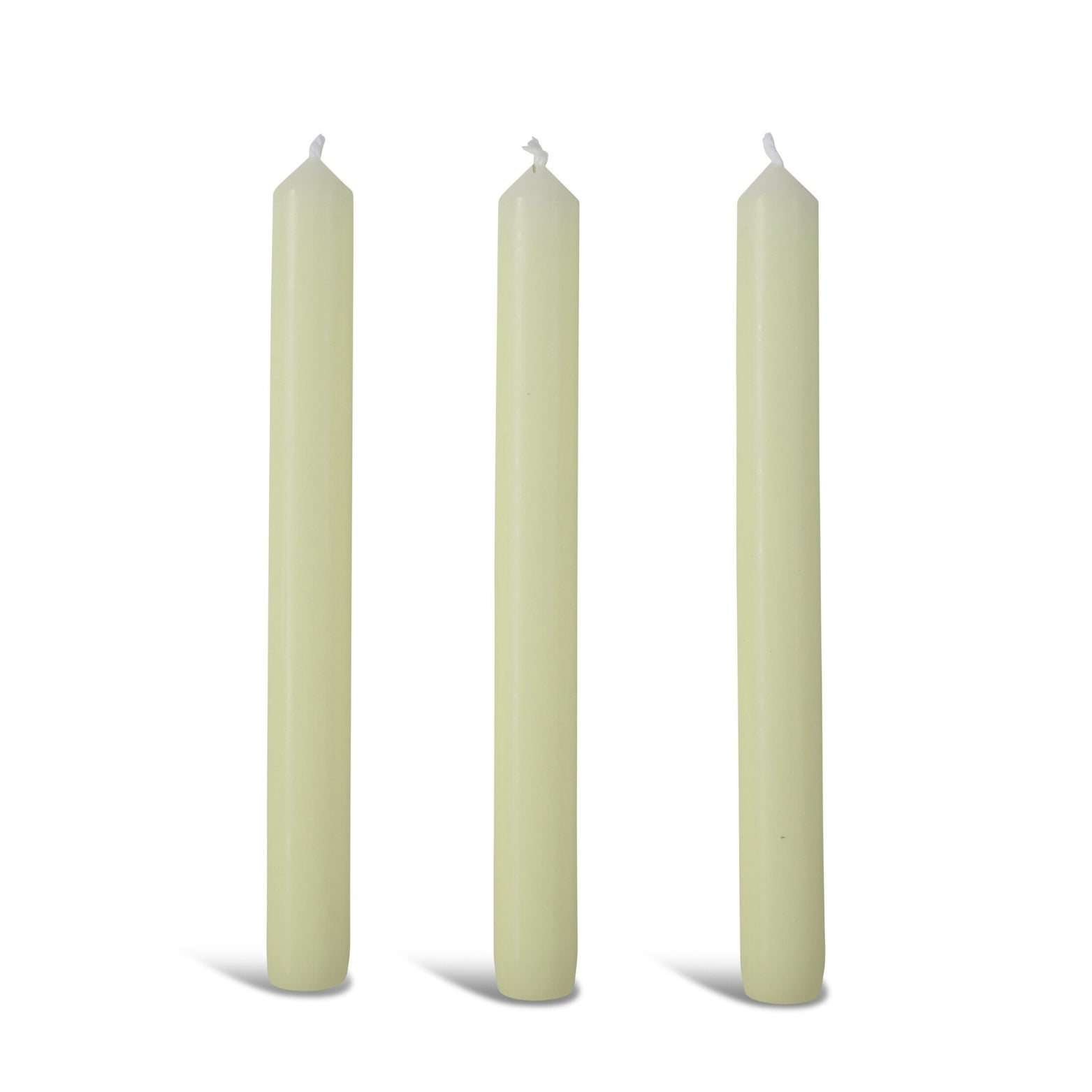 Lemon Dinner Candle Trio