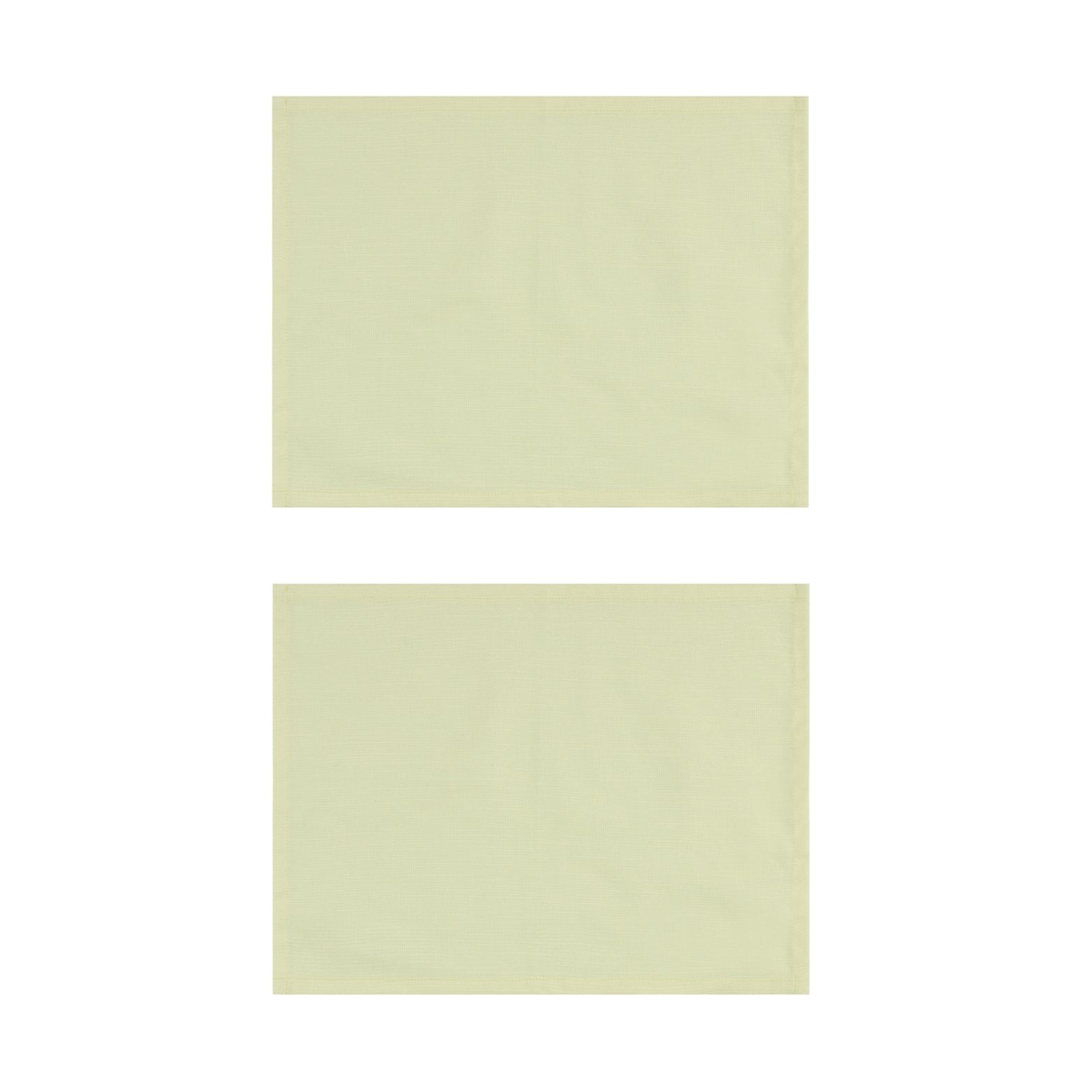 Lemon Cotton Placemats, Set of 2
