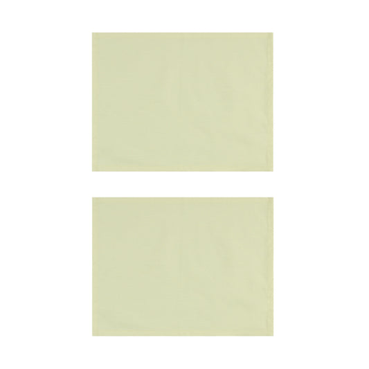 Lemon Cotton Placemats, Set of 2