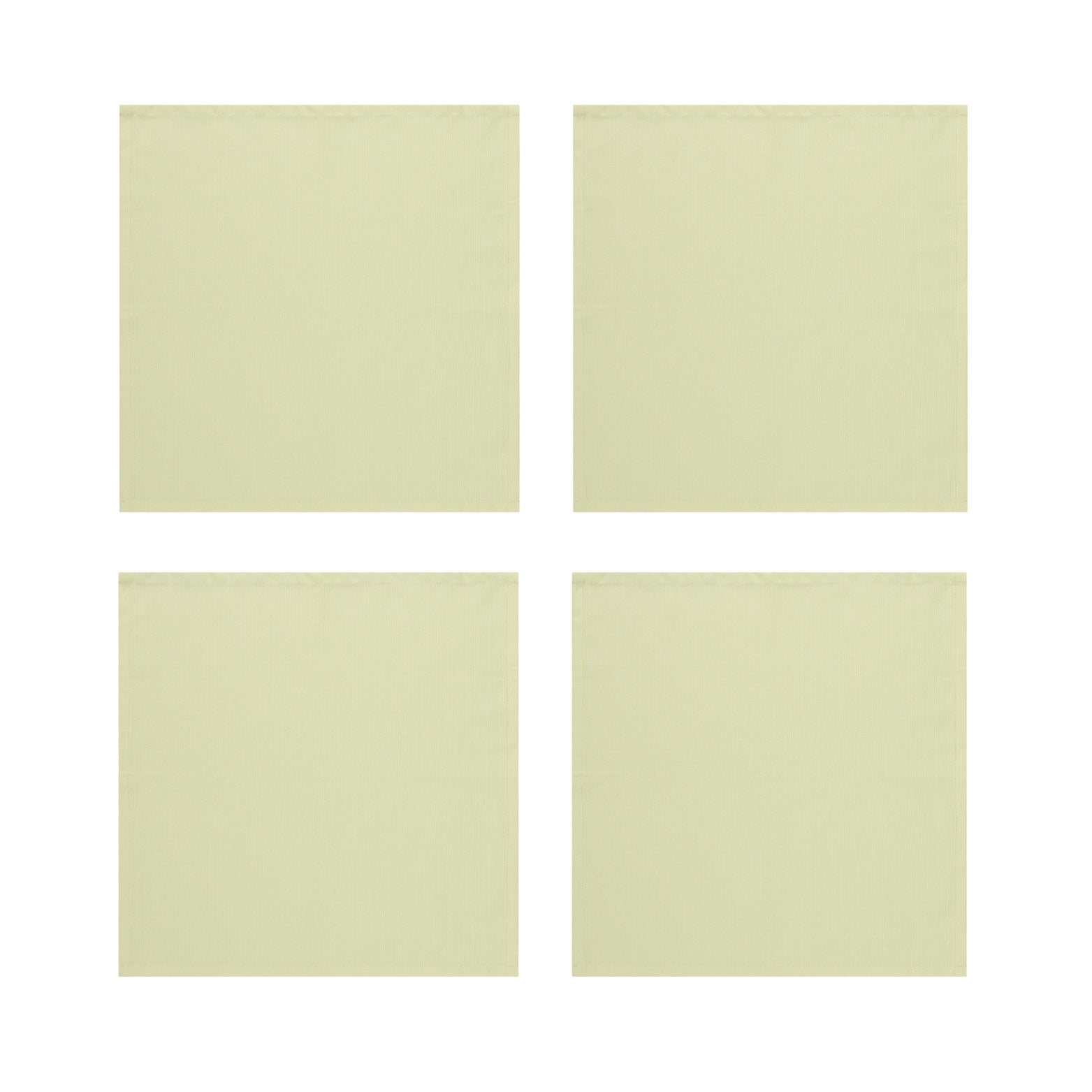 Lemon Cotton Napkins, Set of 4