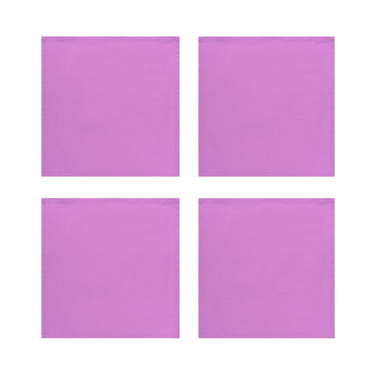 Lilac Cotton Napkins, Set of 4