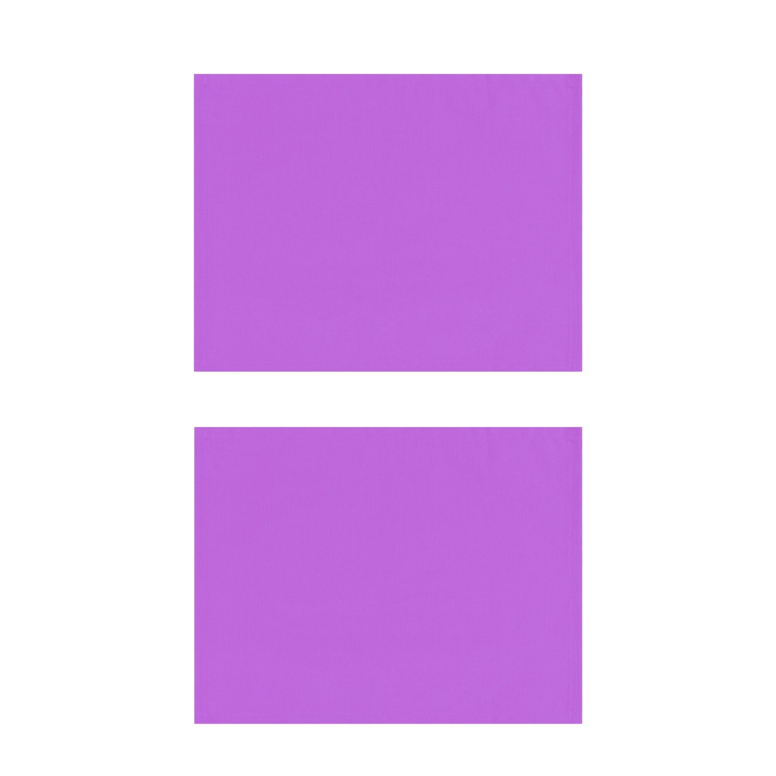 Lilac Cotton Placemats, Set of 2