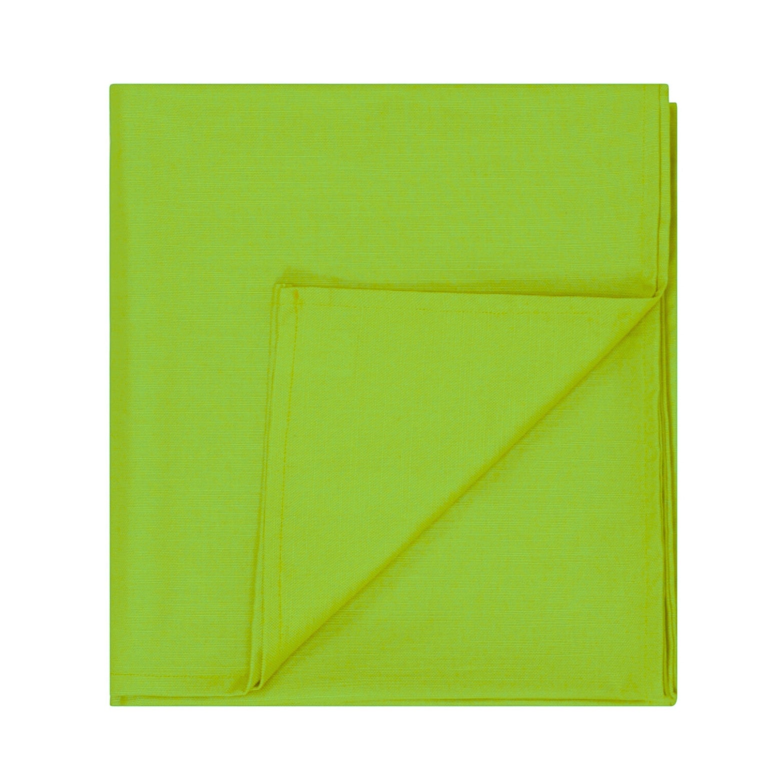 Lime Green Cotton Bed Runner