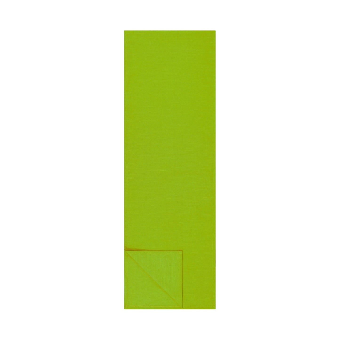 Lime Green Cotton Table Runner