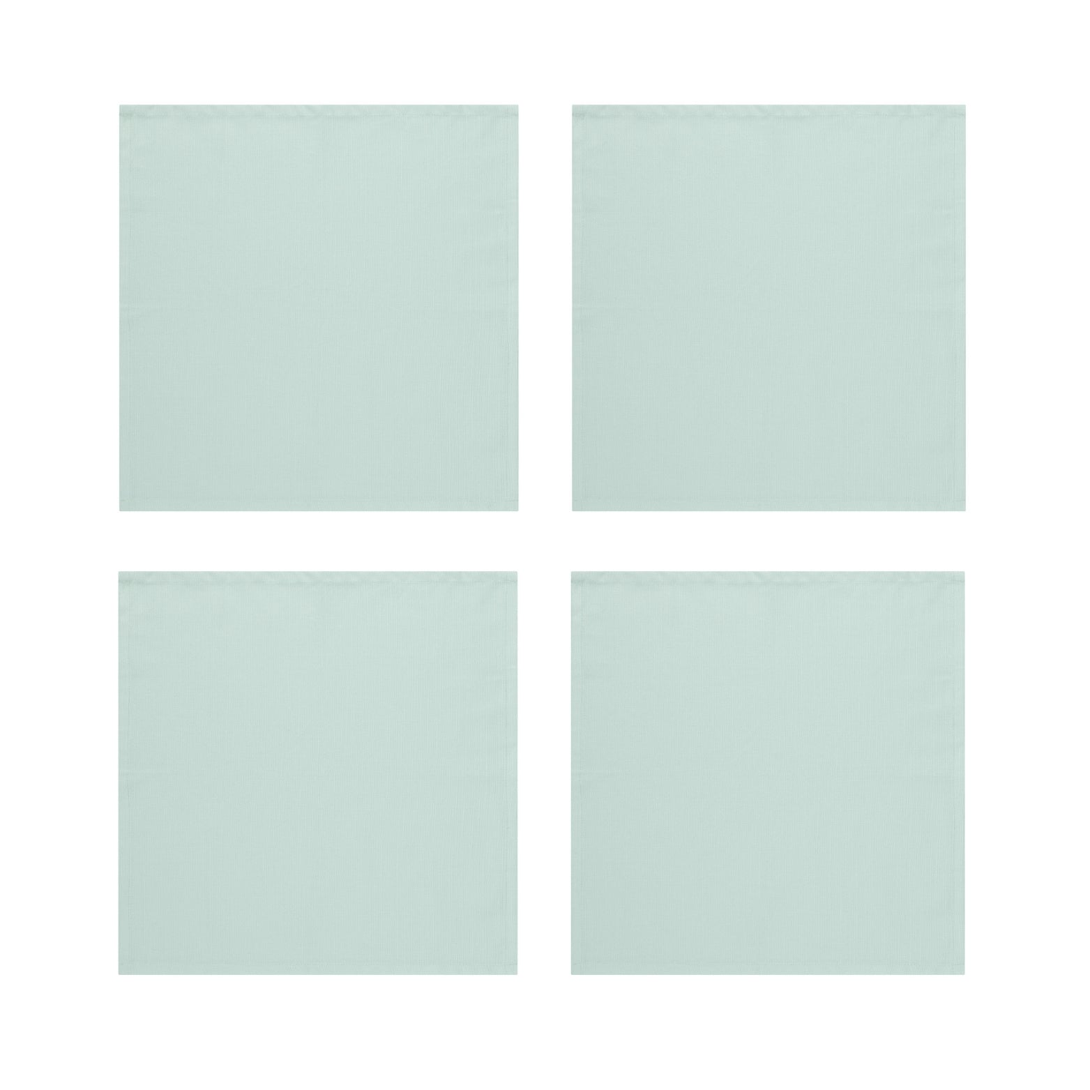 Mint Cotton Napkins, Set of 4