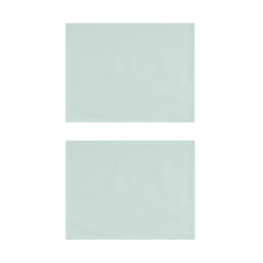 Mint Cotton Placemats, Set of 2