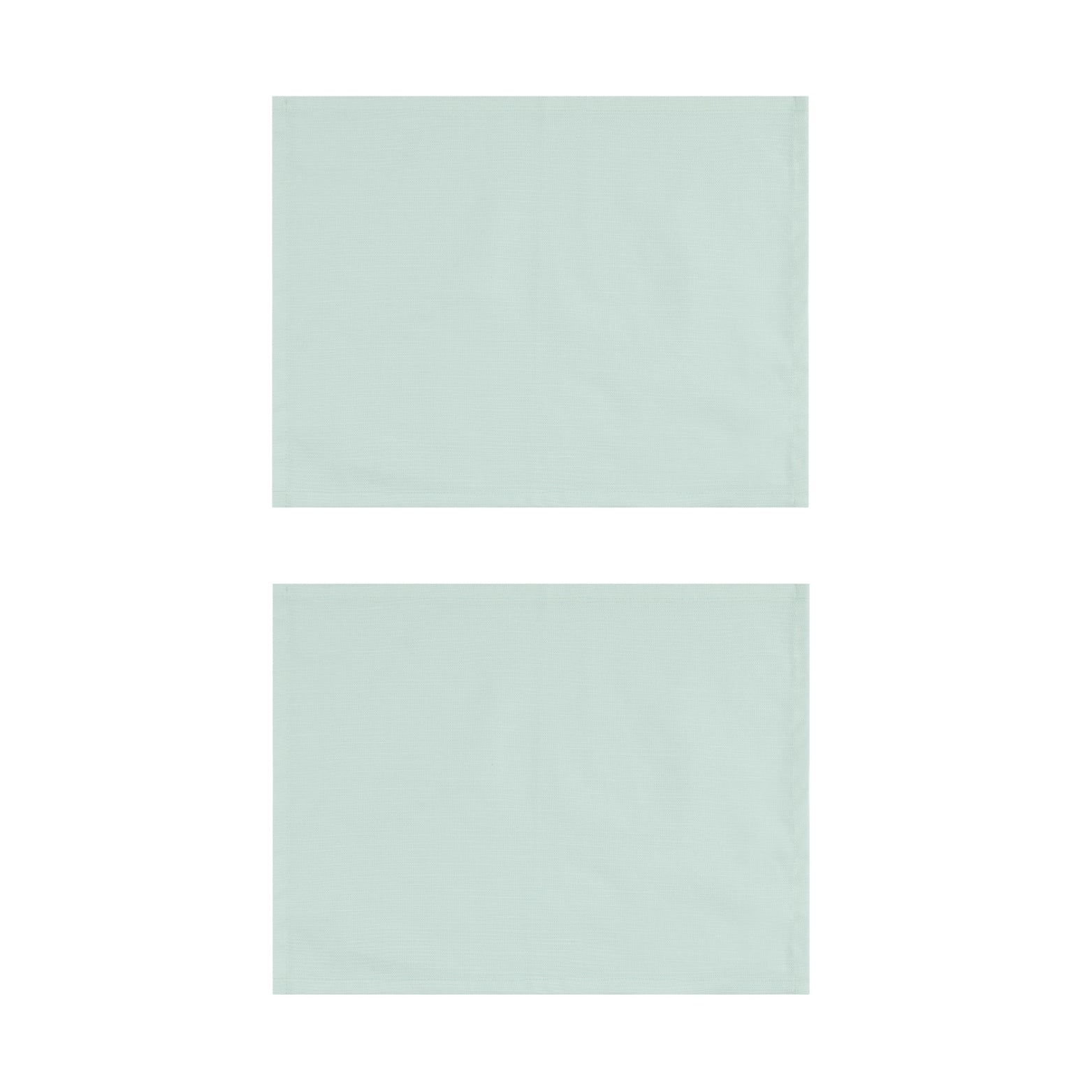 Mint Cotton Placemats, Set of 2