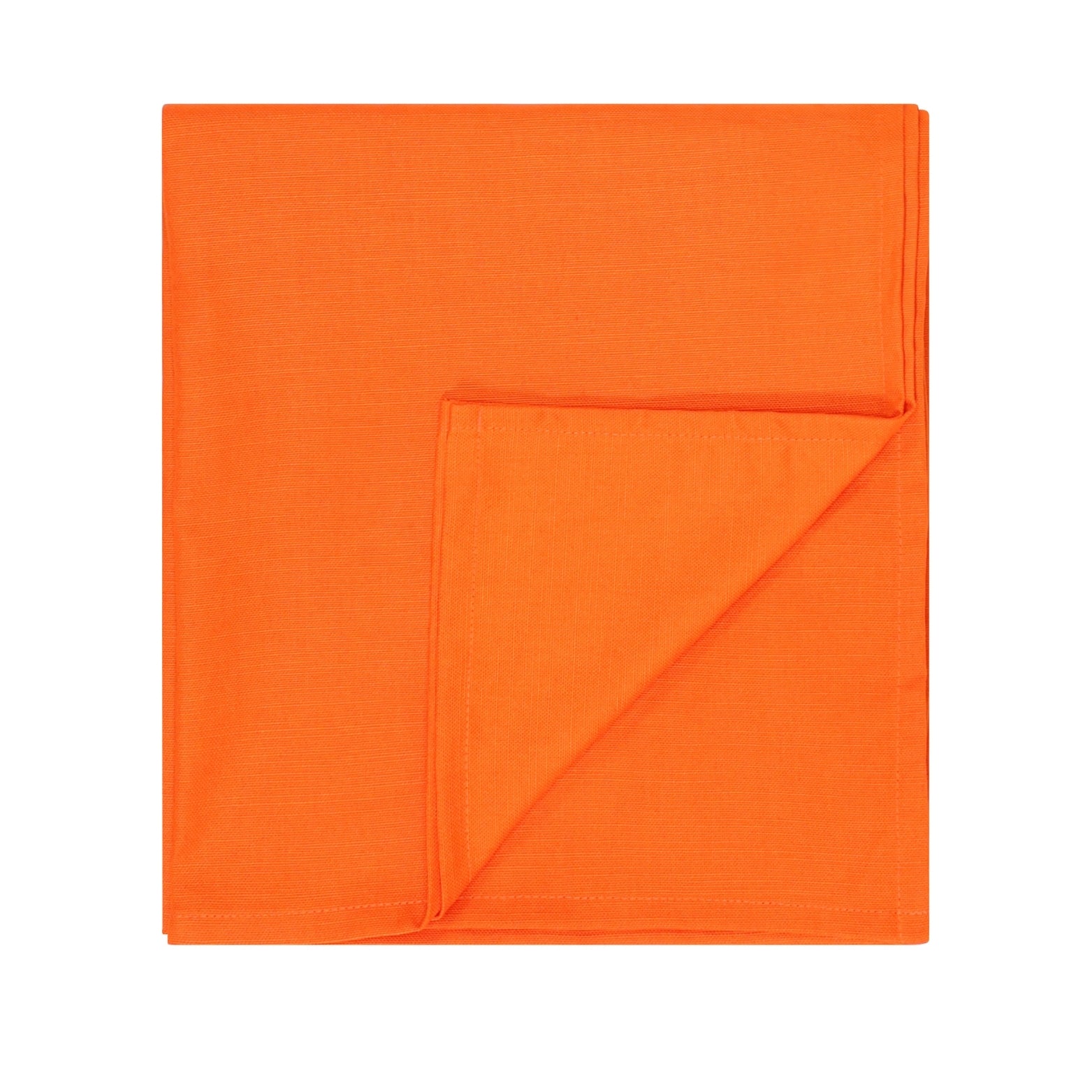 Paprika Orange Cotton Bed Runner