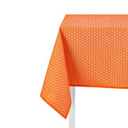 Orange Geometric Cotton Tablecloth