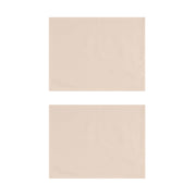 Peach Cotton Placemats, Set of 2
