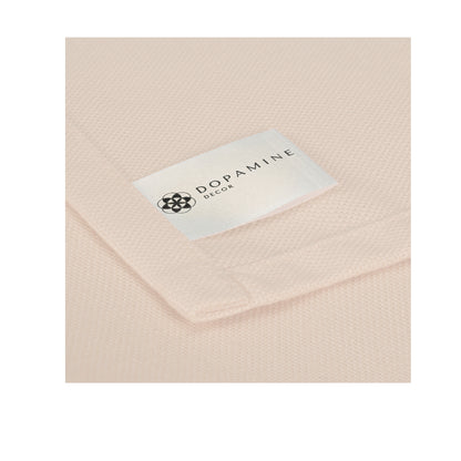 Peach Cotton Tablecloth