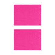 Magenta Pink Cotton Placemats, Set of 2