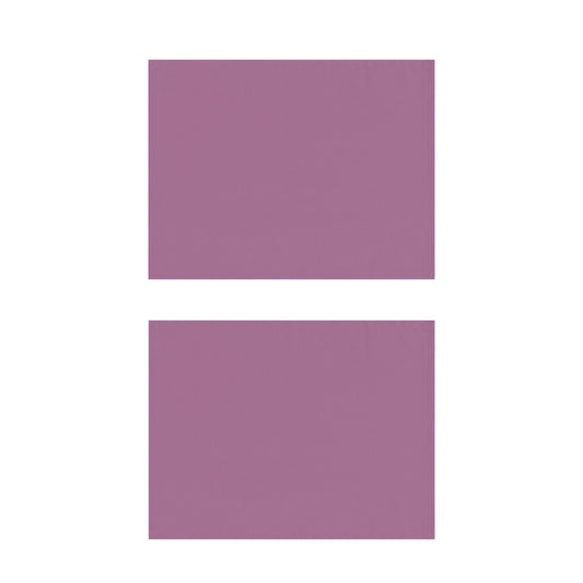 Plum Cotton Placemats, Set of 2