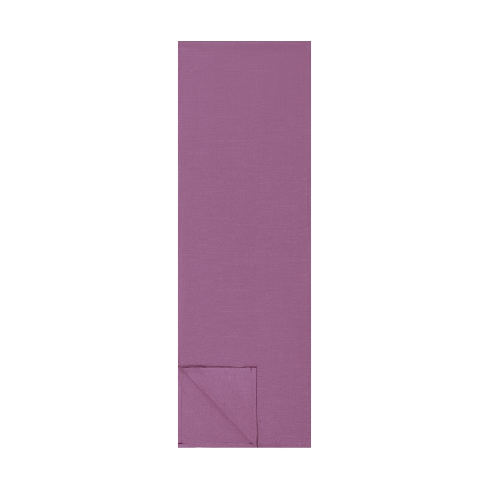 Plum Cotton Table Runner