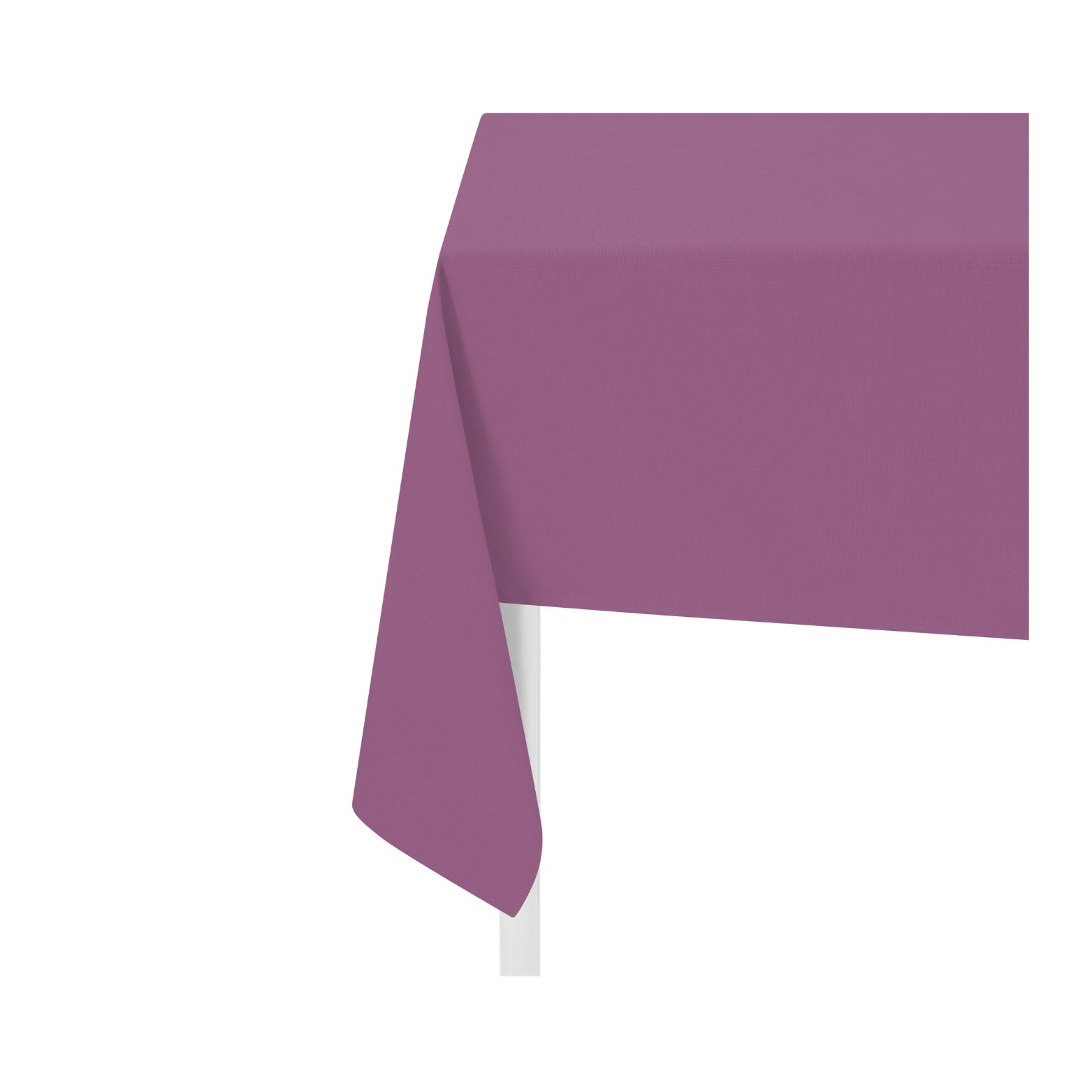 Plum Cotton Tablecloth