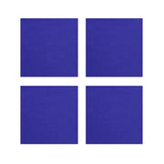 Royal Purple Cotton Napkins, Set of 4