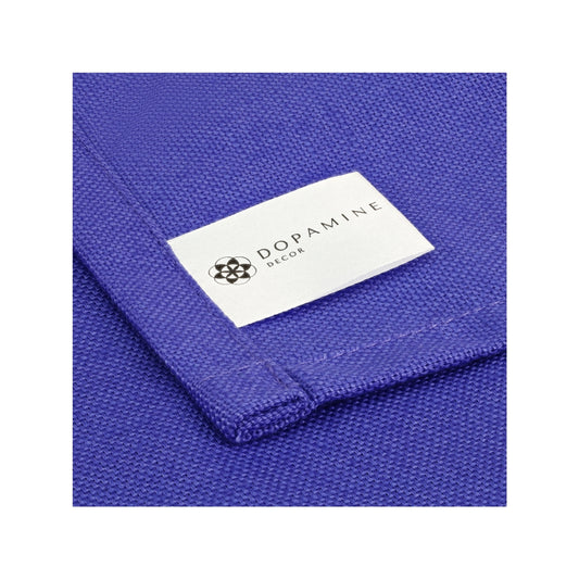 Purple Cotton Bed Runner