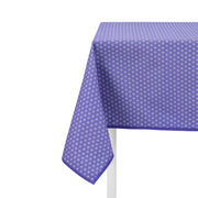 Purple Geometric Cotton Tablecloth