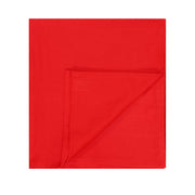 Ruby Red Cotton Bed Runner