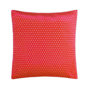 Red Luxury Shimmer Geometric Cushion