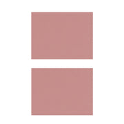 Rose Pink Cotton Placemats, Set of 2