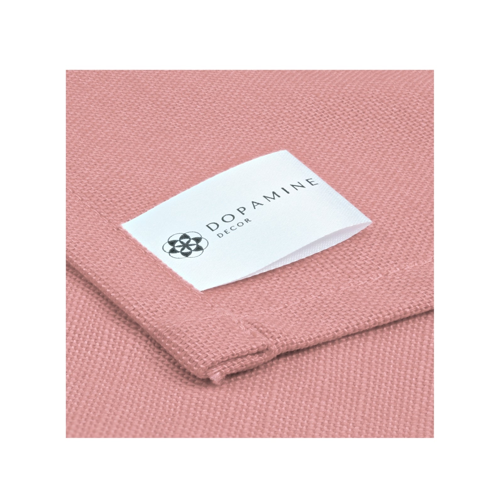 Rose Pink Cotton Napkins, Set of 4