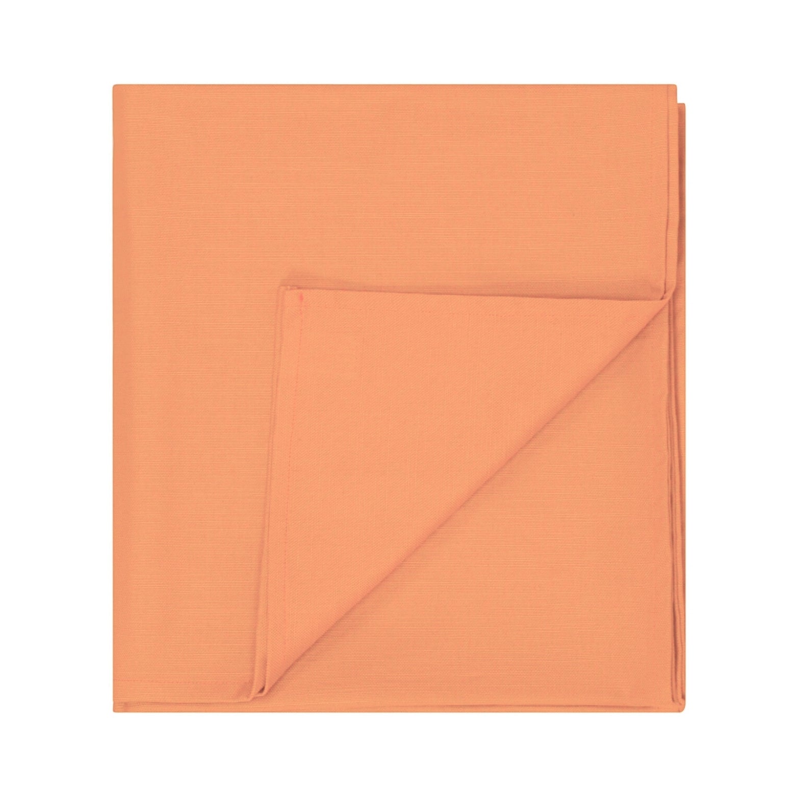 Salmon Cotton Bed Runner