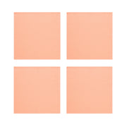 Salmon Cotton Napkins, Set of 4