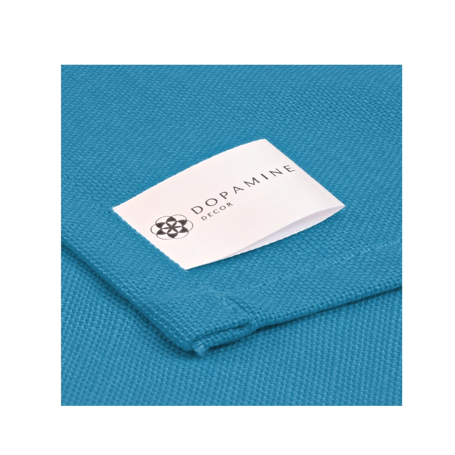 Teal Cotton Napkins, Set of 4