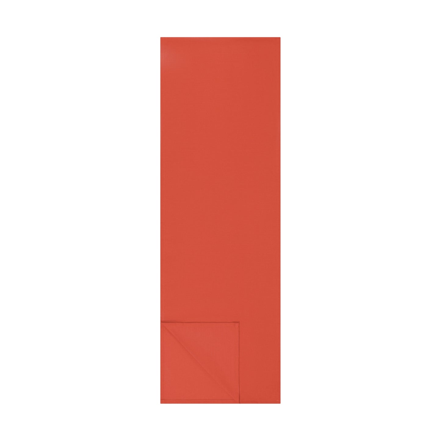 Tomato Red Cotton Table Runner