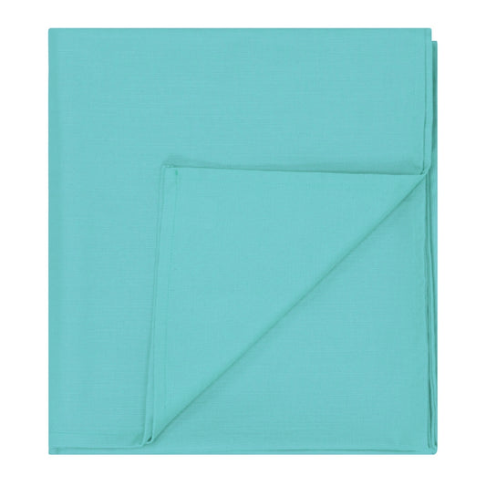 Turquoise Cotton Bed Runner